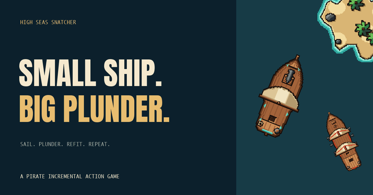 High Seas Snatcher — Farthing Gaming’s first game. Small ship. Big plunder.